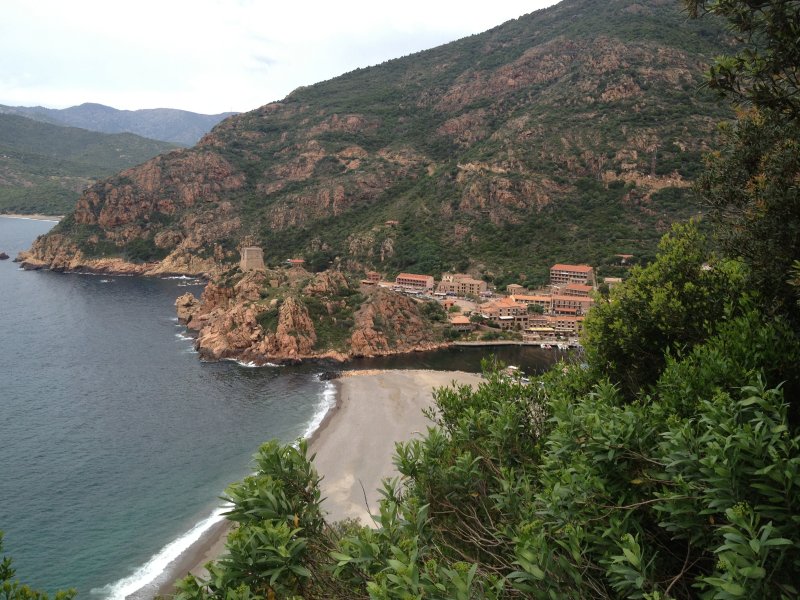 La reserve naturelle de Scandola en Corse