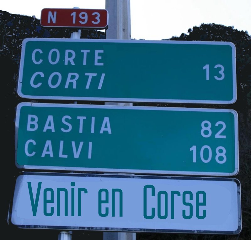 Ancienne Route Nationale RN 193 en Corse