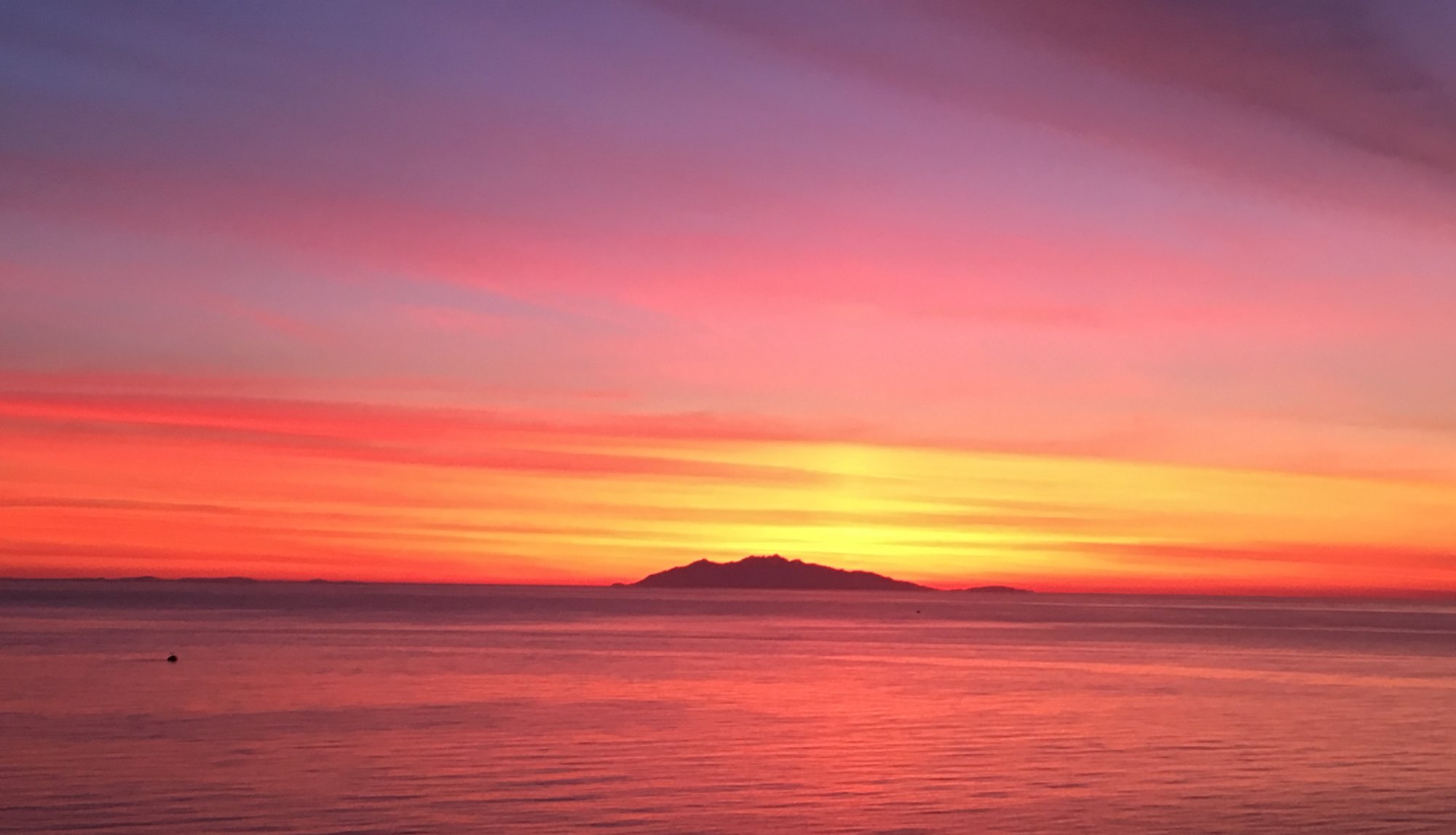 Voyage soleil en Corse. La Corse est ensoleillee plus de 2700 heures par an