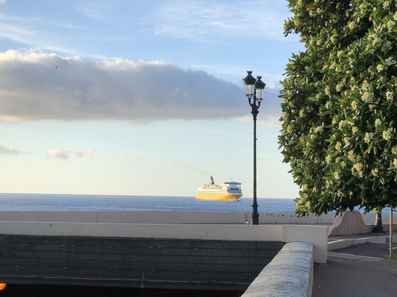 La flotte de la compagnie maritime Corsica Ferries