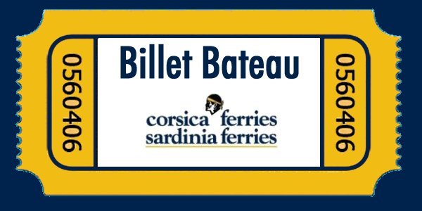 Billet Bateau Corsica Ferries