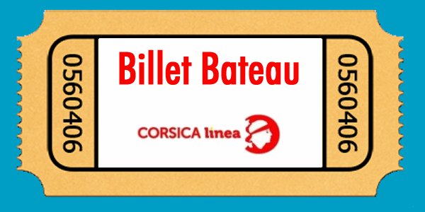 Billet Bateau Corsica Linea