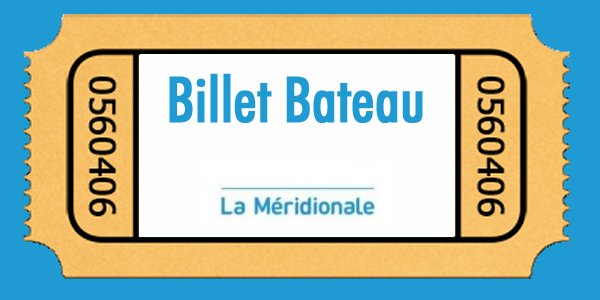 Billet Bateau La Méridionale