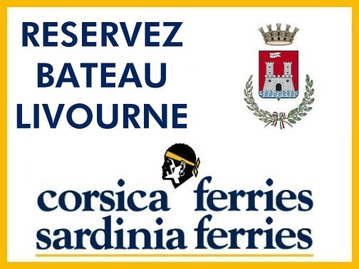 Ferry LIVOURNE Corsica Ferries