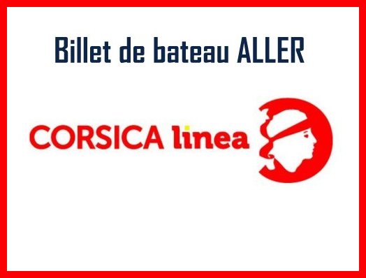 Bateau Corsica Linea