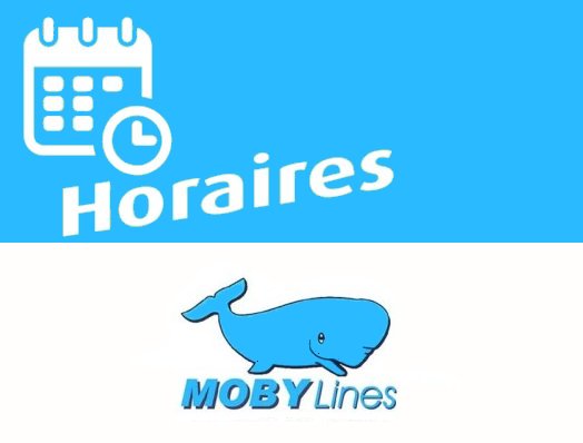 Horaire MOBY LINES
