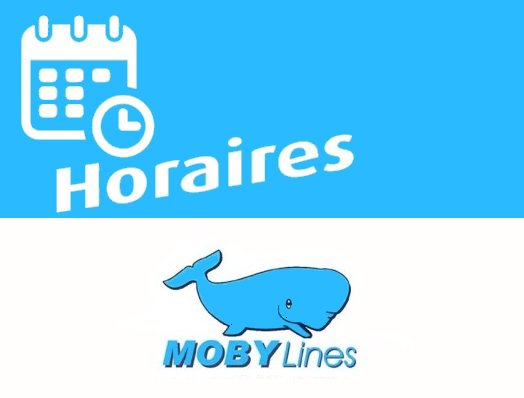 Horaire MOBY LINES