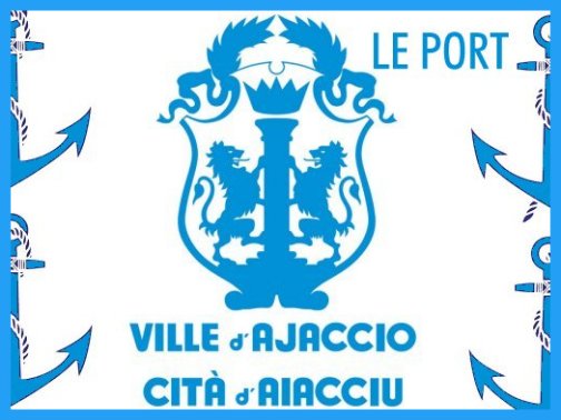 Ajaccio est le port le plus important de l'ouest de la Corse.