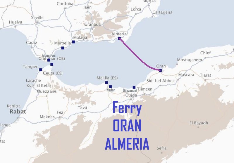 Ferry ORAN - ALMERIA