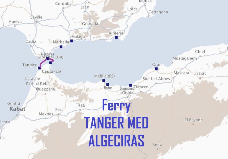 Ferry TANGER MED - ALGECIRAS