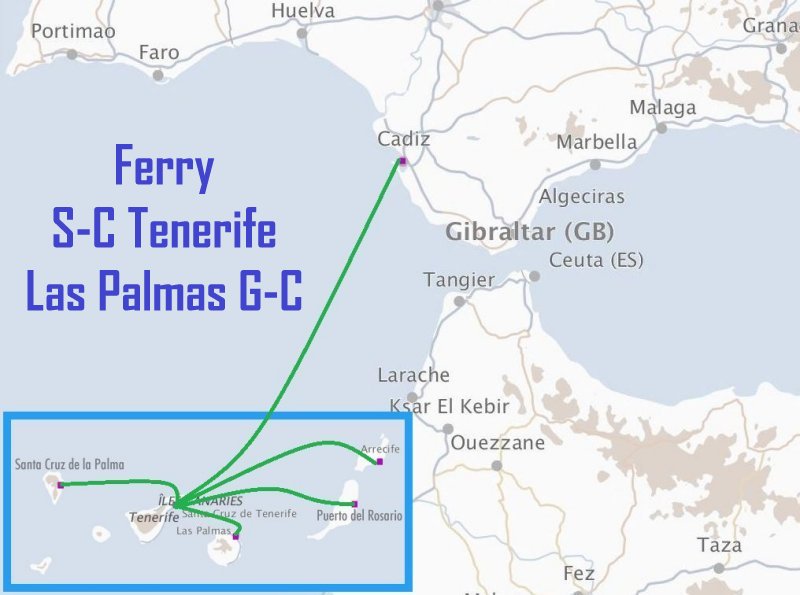 Ferry S.C. Tenerife - Las Palmas G.C.