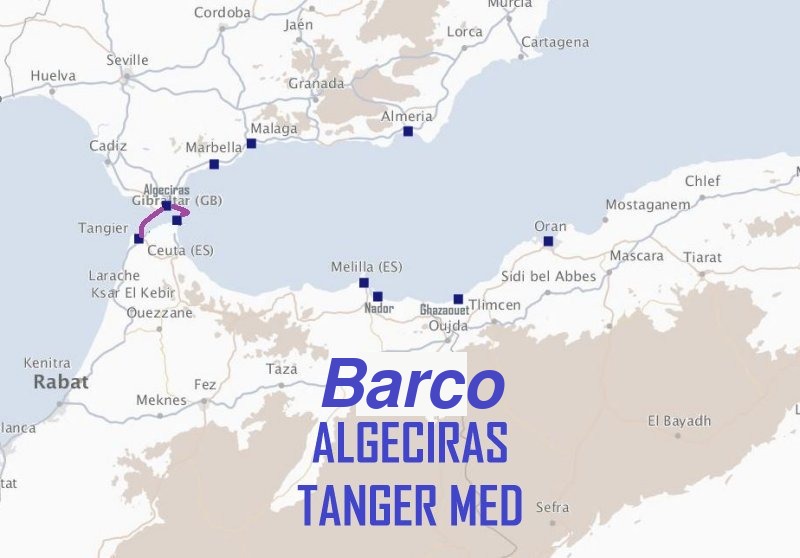 Barco ALGECIRAS - TÁNGER MED