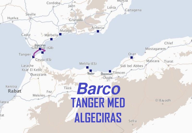 Barco TÁNGER MED - ALGECIRAS