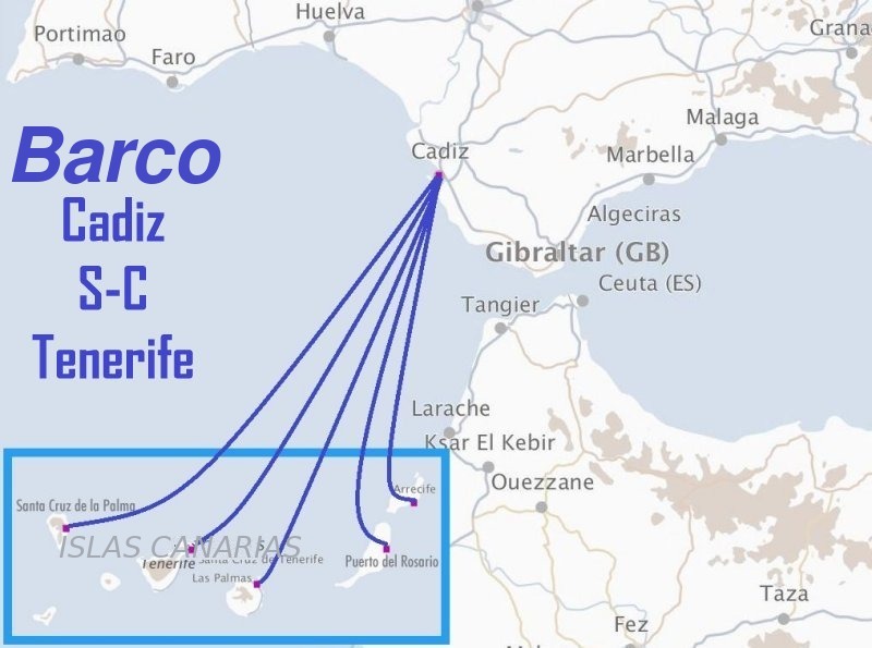 Barco Cádiz - S.C. Tenerife